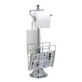thumbnail image 1 of Jessar - Porte-Papier Toilette Autoportant avec Rangement pour Magazines, Argent, 1 of 1