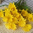 thumbnail image 3 of Artificial Flower Pick Chamomile: 5PCS Fake Branch Faux Plant Decor for Wedding, 3 of 10