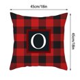 thumbnail image 3 of Tyidzon Christmas Pillow Covers 18X18 Alphabet Throw Pillow Cases Fall Decorations for Home Sofa Living Room Pillow Cases (45X45cm), 3 of 3