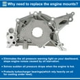 thumbnail image 6 of Unique Bargains No.1510062050/M242 Engine Oil Pump for TOYOTA 4RUNNER 96-02 Pressure Pump, 6 of 7