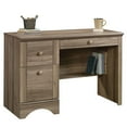 thumbnail image 3 of Sauder Harbor View Engineered Wood Computer Desk in Salt Oak, 3 of 12