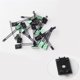 thumbnail image 4 of 200 bridas ajustables autoadhesivas para cables, organizador de cables, sujetadores de cables (negro), 4 of 7