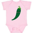 thumbnail image 3 of Inktastic Green Chili Pepper Kawaii Boys or Girls Baby Bodysuit, 3 of 5