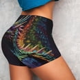 thumbnail image 4 of Kdxio Dragon avec Queue Colorée Shorts pour Femmes Contrôle du Ventre Exercice Élevé Entraînement Lissage des Fesses Collants Shorts pour Femmes-Grand, 4 of 8