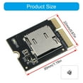 thumbnail image 3 of TransFlash Card Reader Module With EMMC 4 Bit Support For 304 Secure Computer Setups Short Circuits Protections, 3 of 8