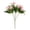 Pink, variant on Artificial 9 Heads Lily Flowers Bouquet - Real Touch Fake Lily Flowers Arrangement for Office, Home, Wedding, Valentines Day Decor Gifts for Women, By Preplabs
