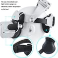 thumbnail image 6 of Elite Strap for Quest 2 with Battery Holder Bracket,  Head Strap for Oculus Quest 2 Accessories, Enhanced Adjustable Head Strap, 6 of 8