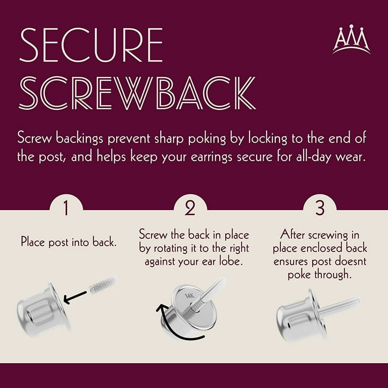 Swarovski screw back earrings new arrivals