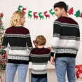 thumbnail image 4 of GymChoice Knitted Christmas Sweater For Family,Reindeer Snowflakes Knitted Pullover, 4 of 6