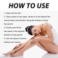 thumbnail image 5 of Wax Strips For Body, Gentle And Quick No Residual Underarm Leg Hair Arm Private Body Waxing, 5 of 5