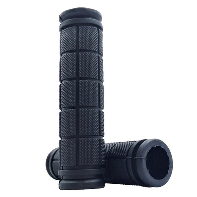 S SERENABLE Poignées de Guidon Fixes en Caoutchouc pour Vélos Standards Noir