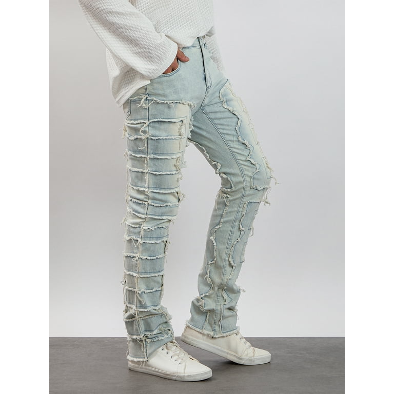 パンツ LGB sky white biker cut-off denim Y2K LGB sky white biker cut-off denim Y2K パンツ