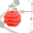 thumbnail image 2 of jinwen Portable Compound Bow Stabilizer Ball Shock Absorber Shockproof Accessories Universal Damping for Hunting Shooting Red, 2 of 9