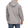 thumbnail image 4 of FOCUSSEXY Men's Jacket Hooded Windbreaker Big and Tall Outdoor Lightweight Windbreaker Hoodies Jacket Sport Casual Lightweight Hooded Outdoor activities Jacket, 4 of 8