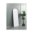 thumbnail image 3 of Metal Frame Arch Full Length Mirror 28x74 Inch in Black, 3 of 8