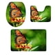 thumbnail image 5 of Alfombras de , Alfombra de , de 3 Alfombrillas Franela Y Alfombrillas apariencia de U, 12 Patrones de Mariposas Mariposa 2 Gloria Conjunto de alfombra de baño, 5 of 6