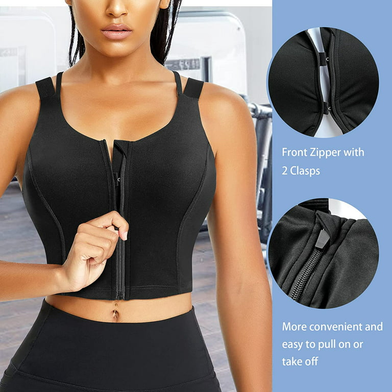 Womens Strappy Sports Bra Longline Criss Cross Workout Top Open Back Medium  Support Yoga Tank Athletic Padded Camisole, Black Workout Tops, Small :  : Clothing, Shoes & Accessories
