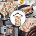 thumbnail image 3 of Fall Orange Pumpkins Kitchen Towels Set of 2, Water Absorbent Dish Towel, Autumn Maple Thanksgiving Retro Country Decorative Hand Towels - Quick Drying Cloth for Cooking Baking, 18x28 Inch, 3 of 8