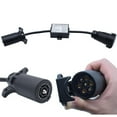 thumbnail image 5 of Yassdwbn USA to EU Trailer Light Converter US 7-Way RV Socket to EU 7-Pin Round Plug PnP, 5 of 5