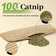 thumbnail image 2 of Interactive Catnip Chew Toy with 6000mg Organic Catnip, Soft Sisal Indoor Kitten Scratching & Kicker Toys, Teeth Cleaning Catnips Pillow for Kittens & Indoor Cats with Drives Bored Cats Crazy (1), 2 of 6