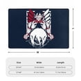 thumbnail image 7 of Attack On Titan Carpet 36"X24" Flannel Floor Mat Washable Non-Slip Mat For Living Room, Bedroom & Office, 7 of 7