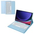 thumbnail image 1 of A810B compatible Samsung Galaxy Tab S9 FE+ 12.4" X610 / X616 Detachable Bluetooth Keyboard Case Pencil Slot Tablet Case High quality Gift, 1 of 5