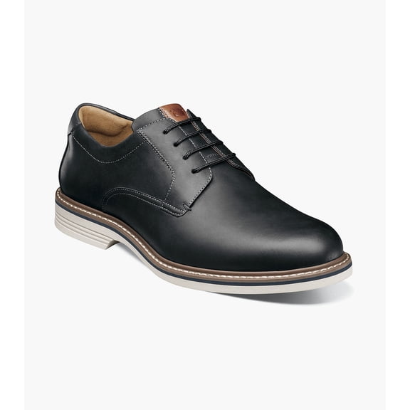 Florsheim Norwalk Men's Plain Toe Oxford, Black CH, 8 M