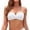 A-White109, variant on Women's Bandeau Detachable Strap Knot Front Swimsuit Tops Padded Solid Color Stylish Beachwear Swimwear Bikini Top