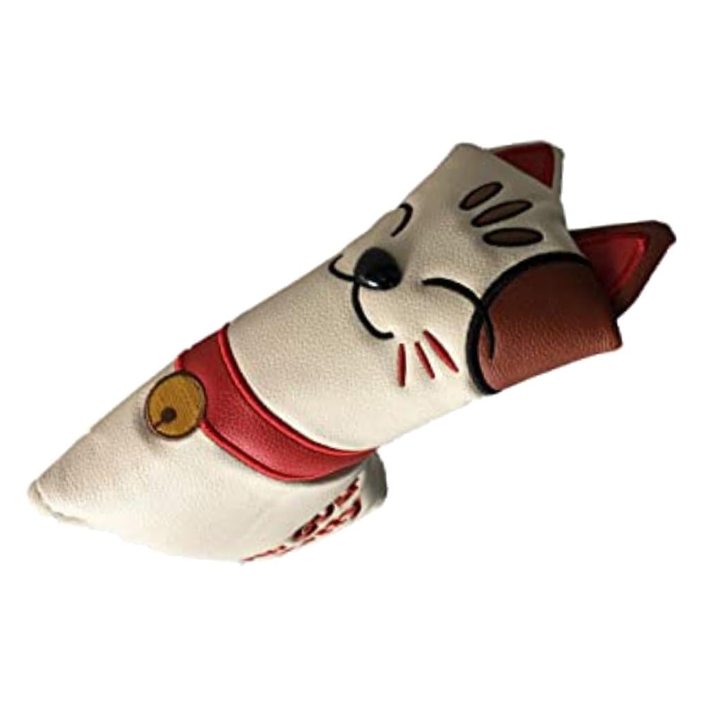 harayaa 5 Pieces Golf Wood Head Cover Club Mallet Blade Putter Headcover Accessories