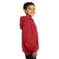 thumbnail image 3 of Sport-Tek Youth Pullover Hooded Sweatshirt-L (True Red), 3 of 6