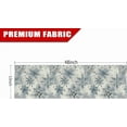 thumbnail image 5 of Winter Table Runner Snowflake Christmas Long Runners 13 x 48 Inch Watercolor Holiday Farmhouse Home Kitchen Table Decorations, 5 of 6