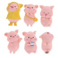thumbnail image 1 of 6Pcs Animal Fridge Stickers 3D Piggy Fridge Magnets Cartoon Refrigerator Magnetic, 1 of 3