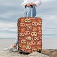 thumbnail image 7 of Pofeuu Brown Owl Print Luggage Suitcase Cover Protector Luggage Washable Covers Aesthetic for 18/24/28/32 inch Luggage（No luggage included）-Small, 7 of 7