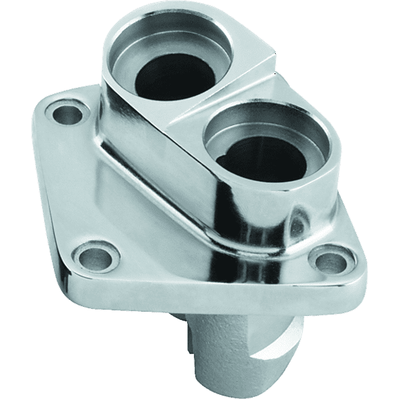 Bikers Choice Chrome Front Tappet Guide for Harley Davidson Shovelhead Engines (Part #601551)