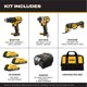 thumbnail image 2 of Juego de herramientas eléctricas DEWALT DCK360D3 20V sin escobillas de 3 piezas, 2 of 7