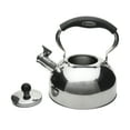 thumbnail image 3 of Mainstays 2.5-Liter Whistling Tea Kettle, Stainless Steel, 3 of 10