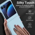 thumbnail image 5 of Motorola Razr+ 2023 Case, Scratch-Resistant Ultra-Thin Skin-Friendly PC Protective Bumper Case for Motorola Razr Plus 2023, Moto Razr Plus, Black, 5 of 12