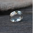 thumbnail image 2 of Energy Stone 925 Sterling Silver Simple Heart Meditation Spinner Ring (Style US68) (11), 2 of 5