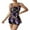 C, variant on Plus Size Tankini Swimsuits for Women with Shorts Swimming Bra with Underwire Women Fashion Print Suspender Shows Slim Drawstring Skirt Boxer Bikini Swimsuit Swimsuit Top Size Small