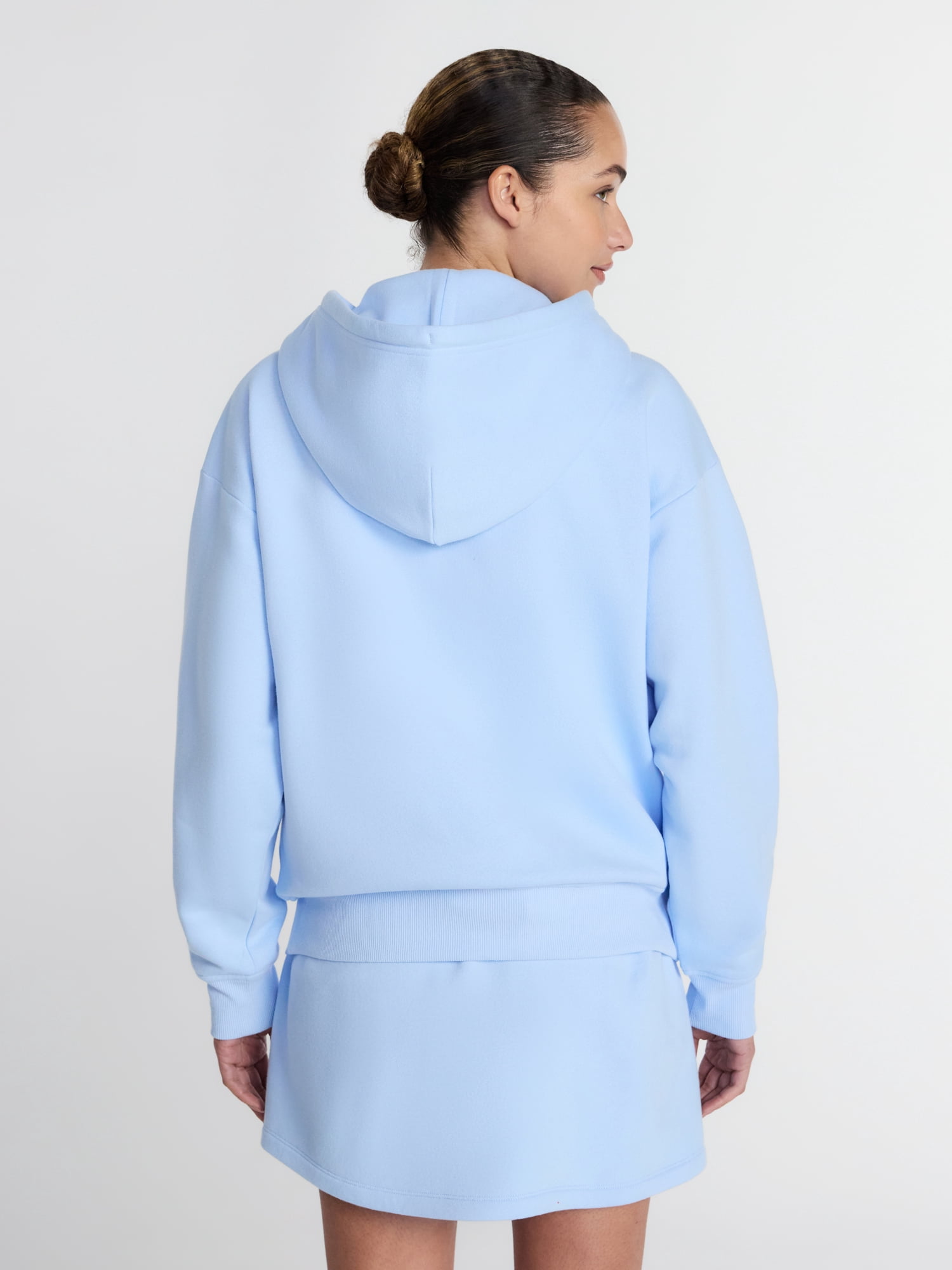 Athletic Works Women's and Women's Plus Full Zip Fleece Hoodie, Sizes XS-4X