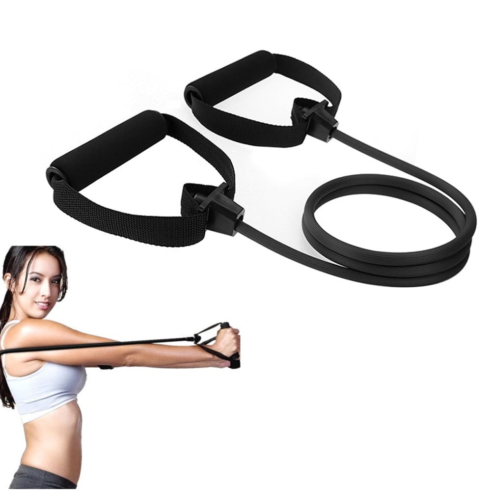 10pcs Premium Fitness Resistance Bands Yoga Pull Up Tubes Force Exercise Rope