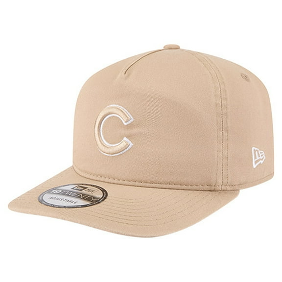 Men's New Era Light Beige Chicago Cubs Cam 19TWENTY Adjustable Hat