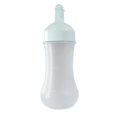 thumbnail image 1 of Botella de de 350 ml, multipropósito con báscula recargable portátil, práctico impermeable, botella de para restaurante, aparatos Verde Macarena botella de ensalada, 1 of 7