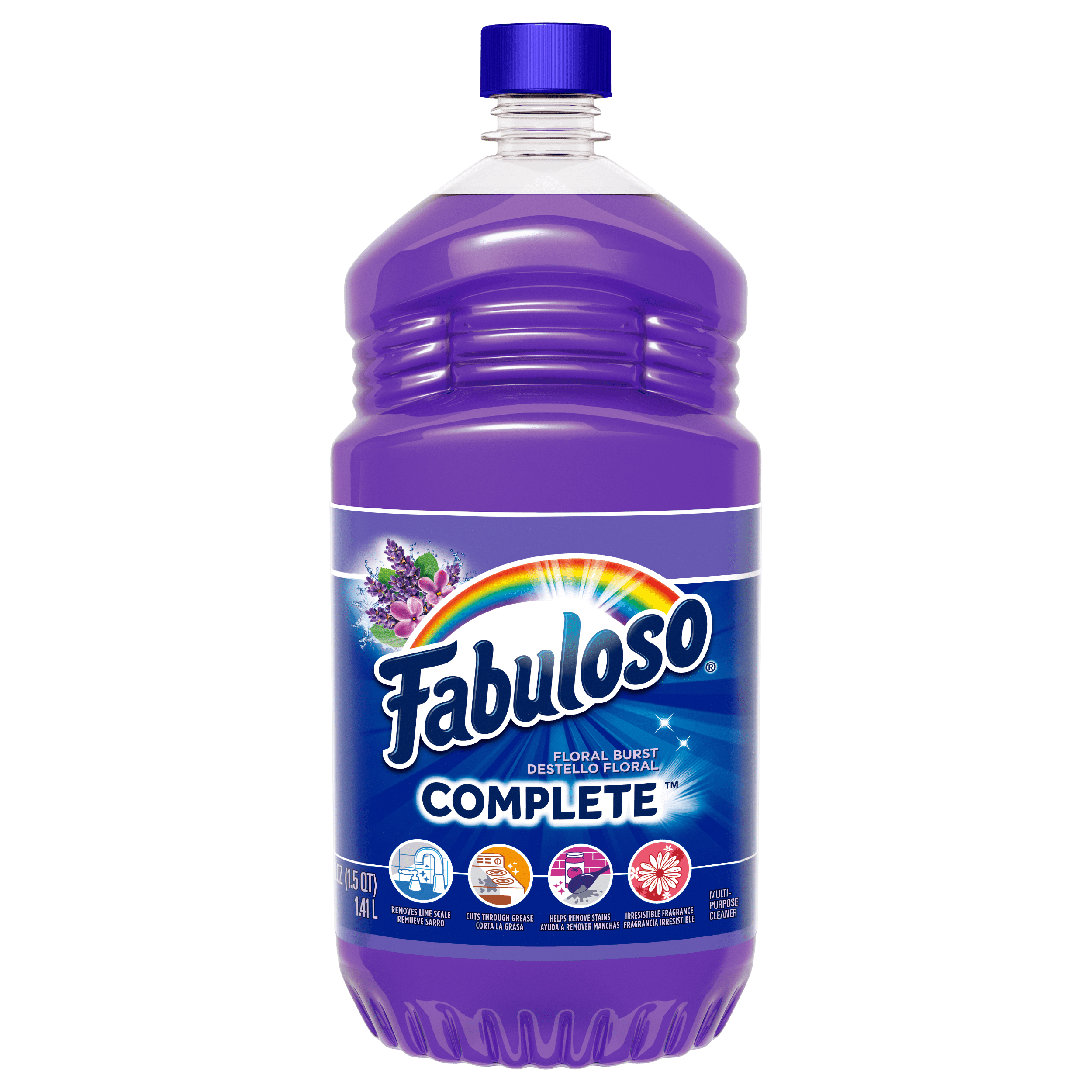 Fabuloso Complete All Purpose Cleaner Floral Burst 48 fluid ounce Fabuloso Complete All Purpose Cleaner Floral Burst 48 fluid ounce