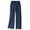 Blue, variant on Admvng Beach Pants for Women Solid High Waisted Wide Leg Straight Baggy Trousers with Pocket M-3XL
