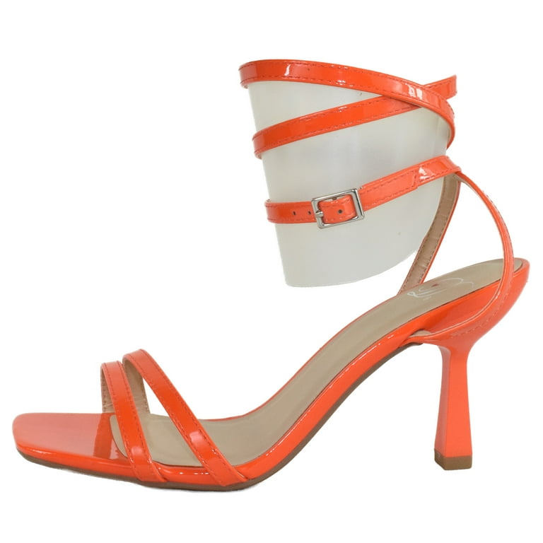 Bright shop coral heels