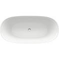 thumbnail image 6 of Sterling 96130 Unwind 67" Free Standing Acrylic Soaking Tub - Non Slip White, 6 of 6