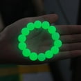 thumbnail image 3 of 3pcs/set Beads Bracelet Luminous Fluorescent  Stone Bracelets  In The Dark Hand String Perfect Gift For Family, 3 of 8