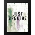 thumbnail image 2 of JMB Designs 11x14 Black Modern Framed Museum Art Print Titled - Just Breathe, 2 of 5