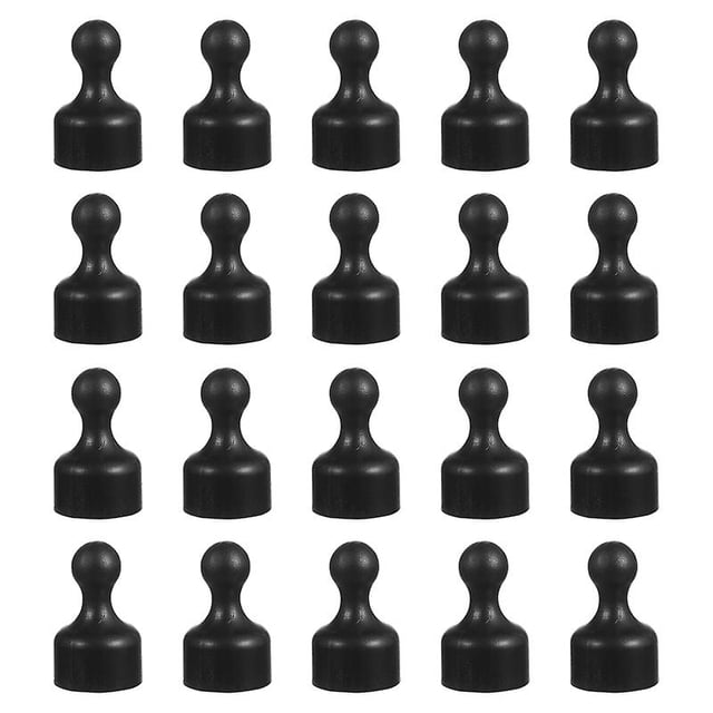 20 imanes de plástico.